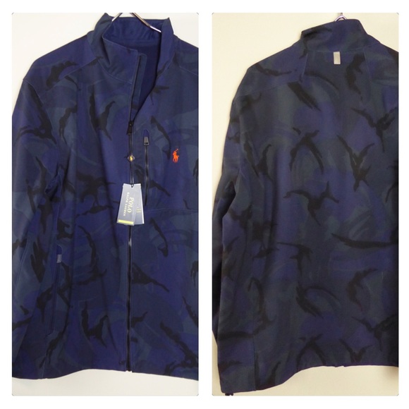 Polo Ralph Lauren Softshell Camo Jacket Water Rep. - Picture 12 of 12